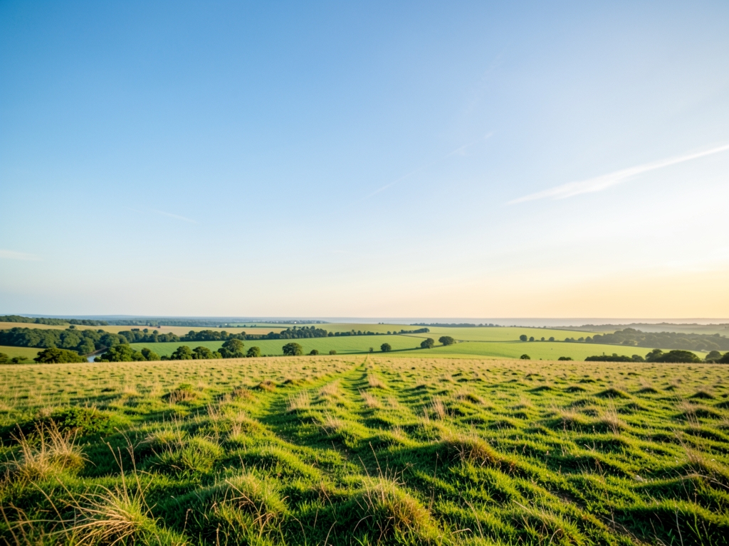 wide scenic landscape with open distant horizon natural