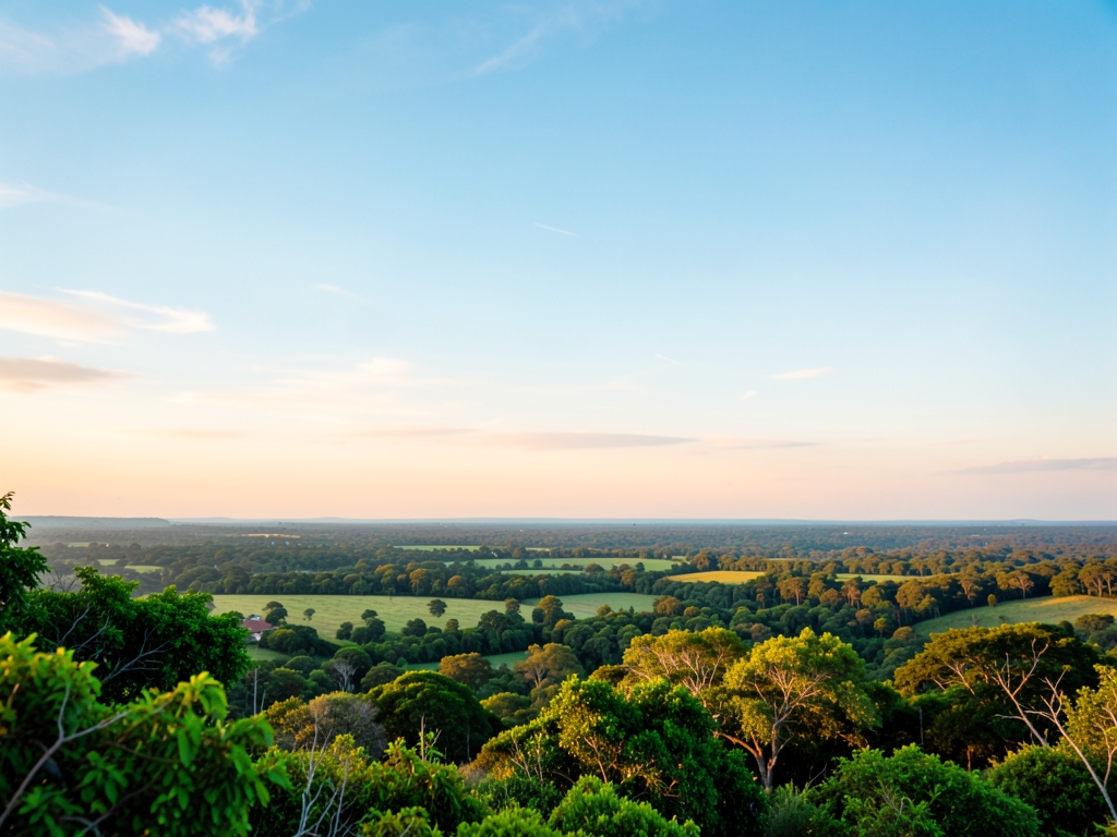 wide scenic landscape with open distant horizon natural