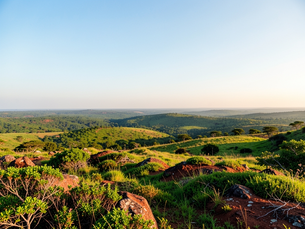 wide scenic landscape with open distant horizon natural