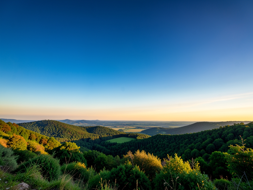 wide scenic landscape with open distant horizon natural