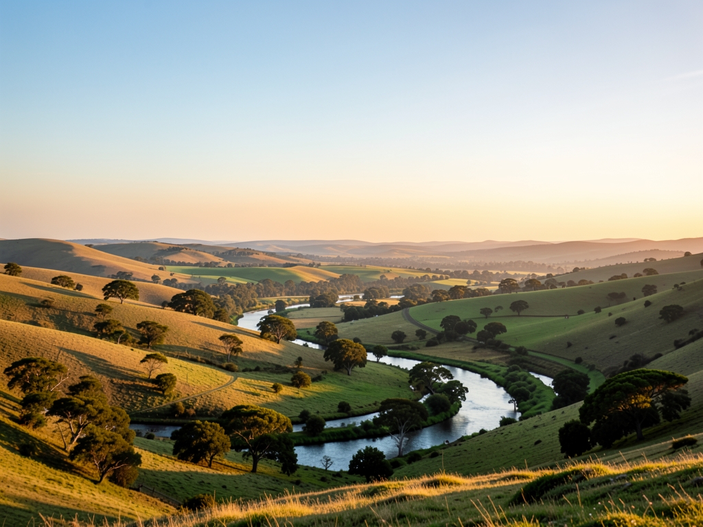 wide scenic landscape with open distant horizon natural