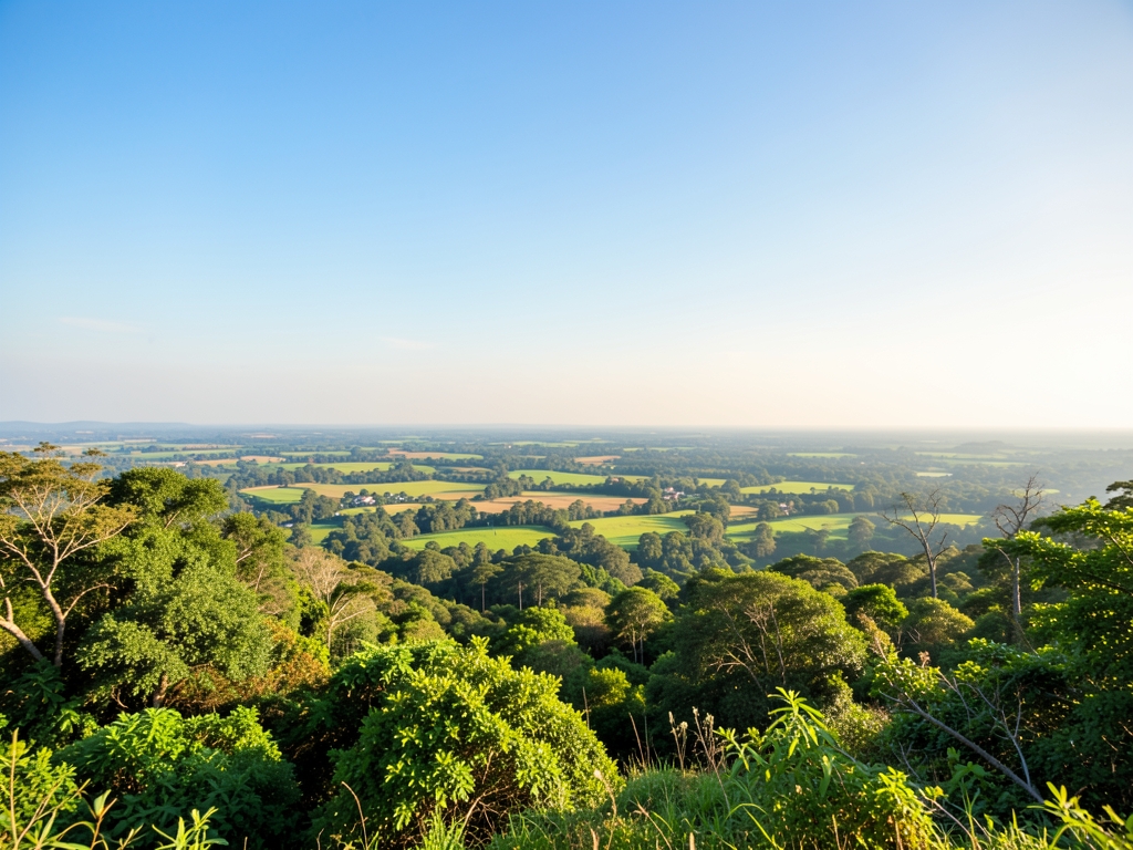 wide scenic landscape with open distant horizon natural
