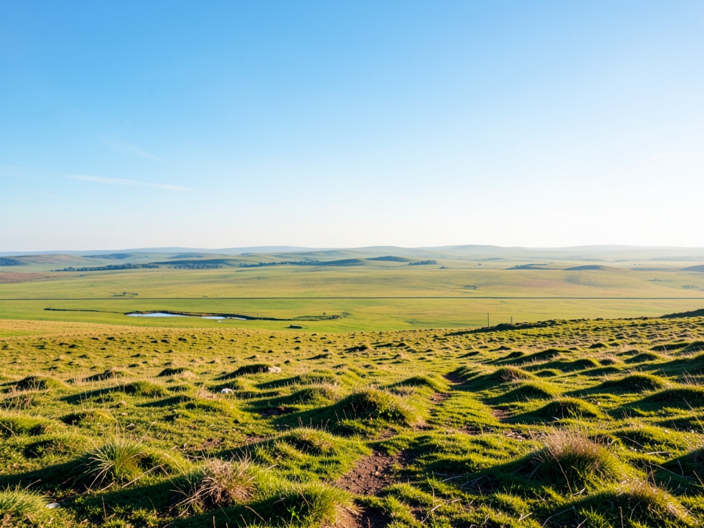 wide scenic landscape with open distant horizon natural
