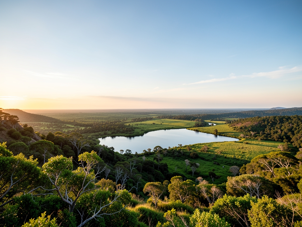 wide scenic landscape with open distant horizon natural