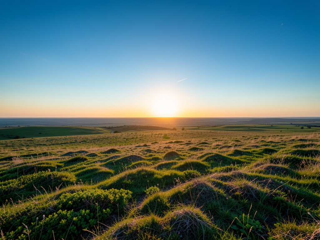 wide scenic landscape with open distant horizon natural
