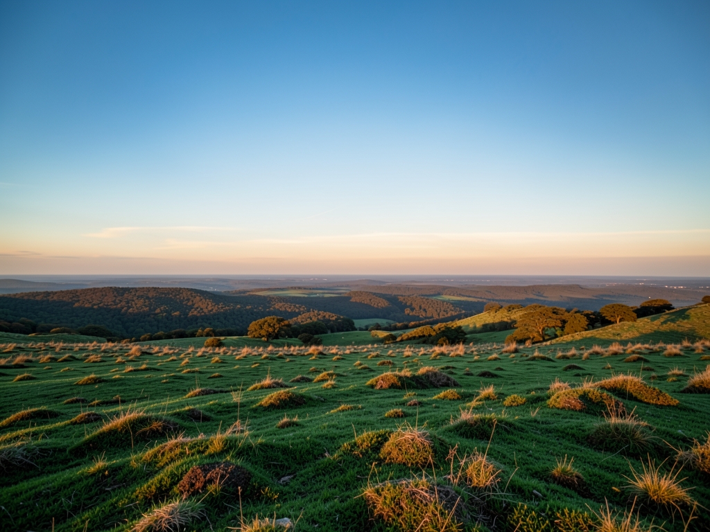 wide scenic landscape with open distant horizon natural