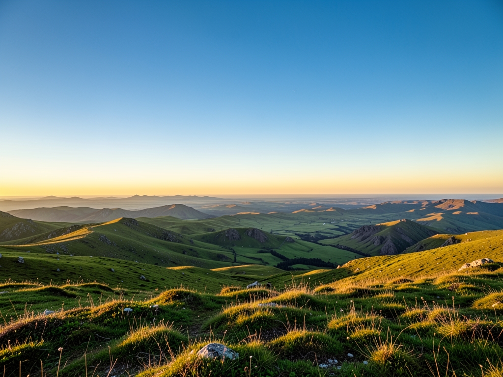 wide scenic landscape with open distant horizon natural