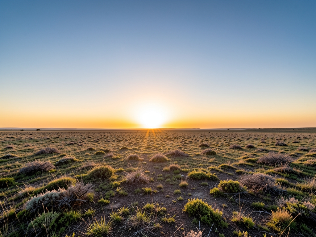 wide scenic landscape with open distant horizon natural