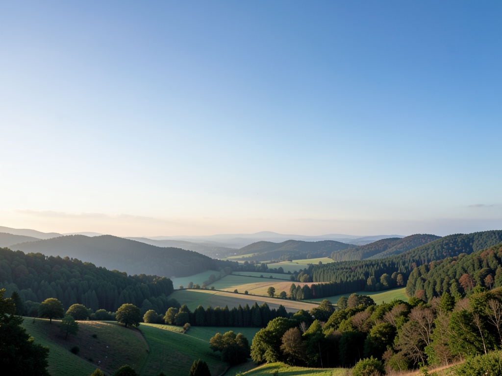 wide scenic landscape with open distant horizon natural