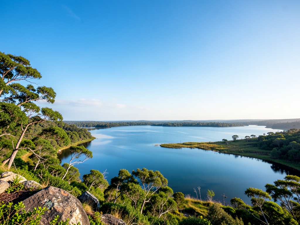 wide scenic landscape with open distant horizon natural