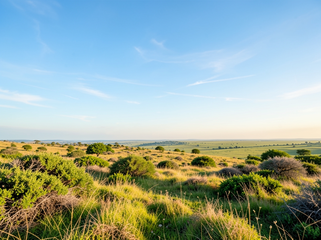 wide scenic landscape with open distant horizon natural