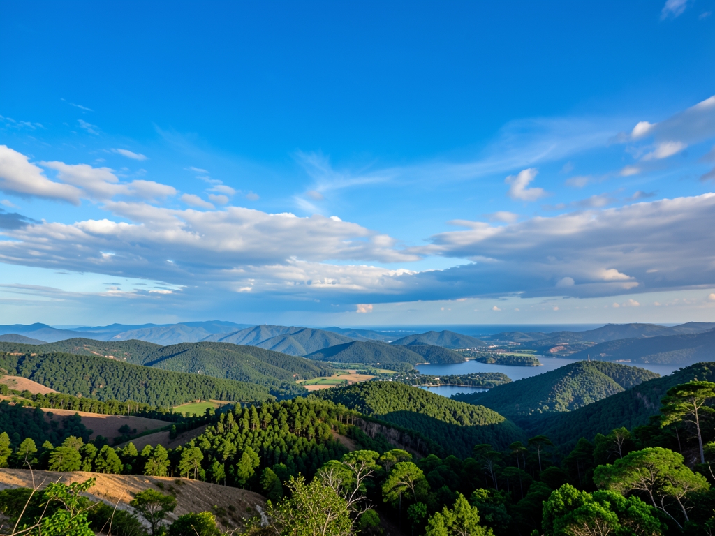 wide scenic landscape with open distant horizon natural