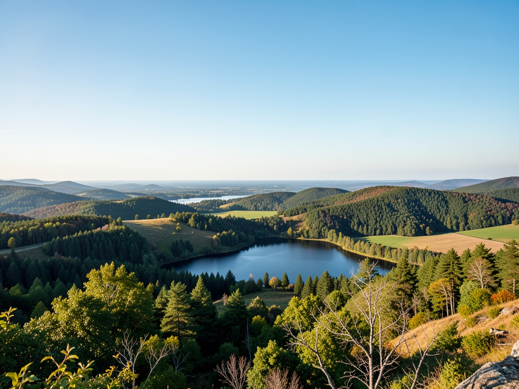 wide scenic landscape with open distant horizon natural