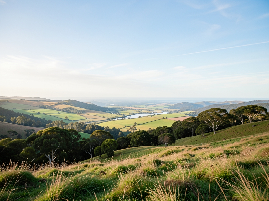 wide scenic landscape with open distant horizon natural