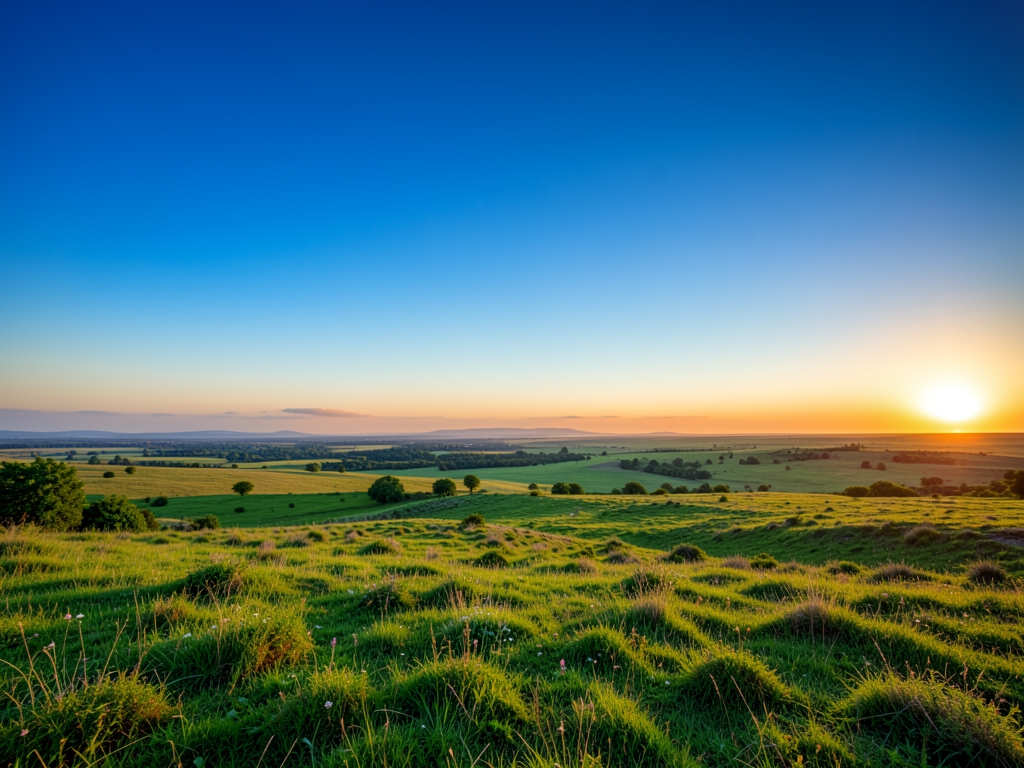wide scenic landscape with open distant horizon natural