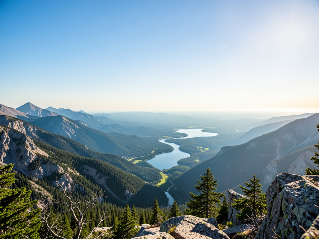 wide scenic landscape with open distant horizon natural