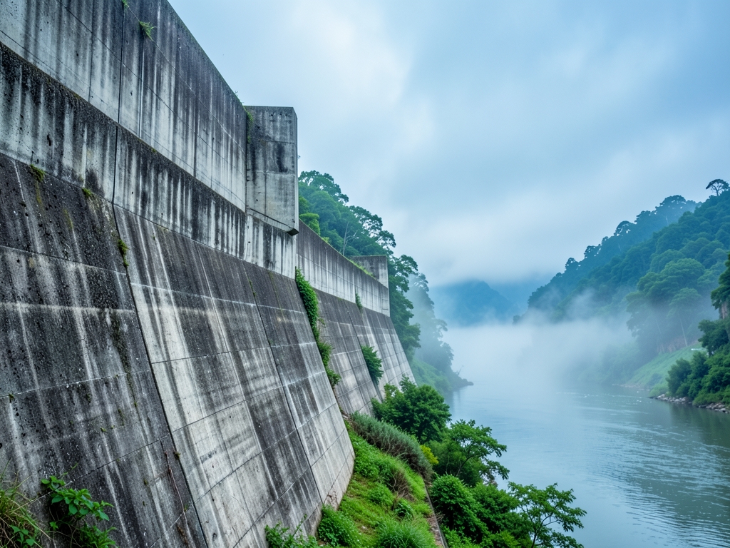 Concrete wall drift