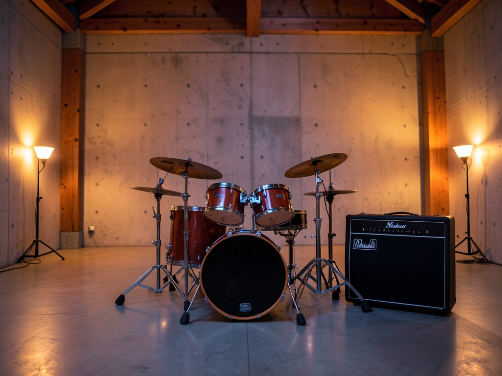 Drum Levels With Live Bass