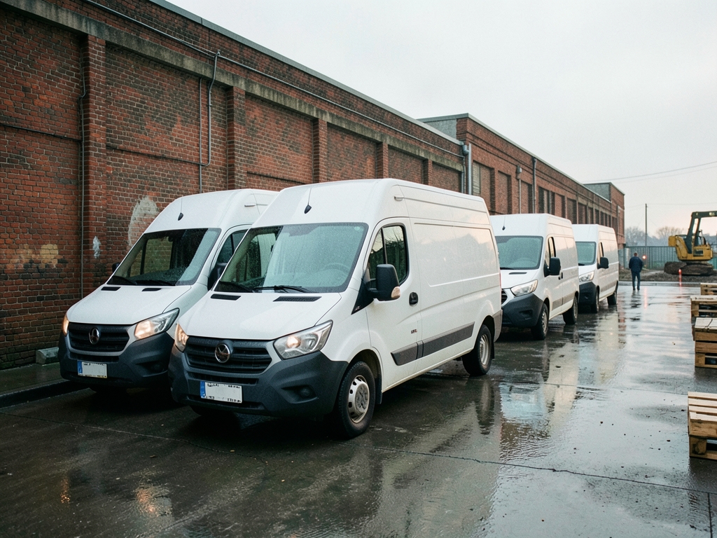 Electric van fleet costs