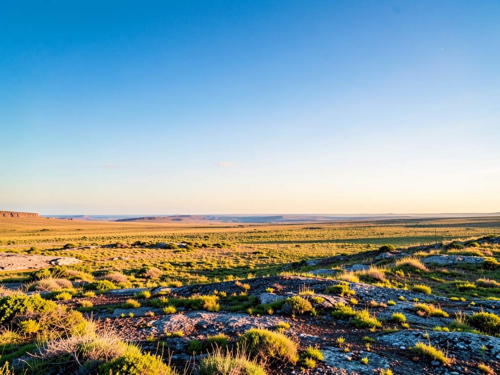 wide scenic landscape with open distant horizon natural