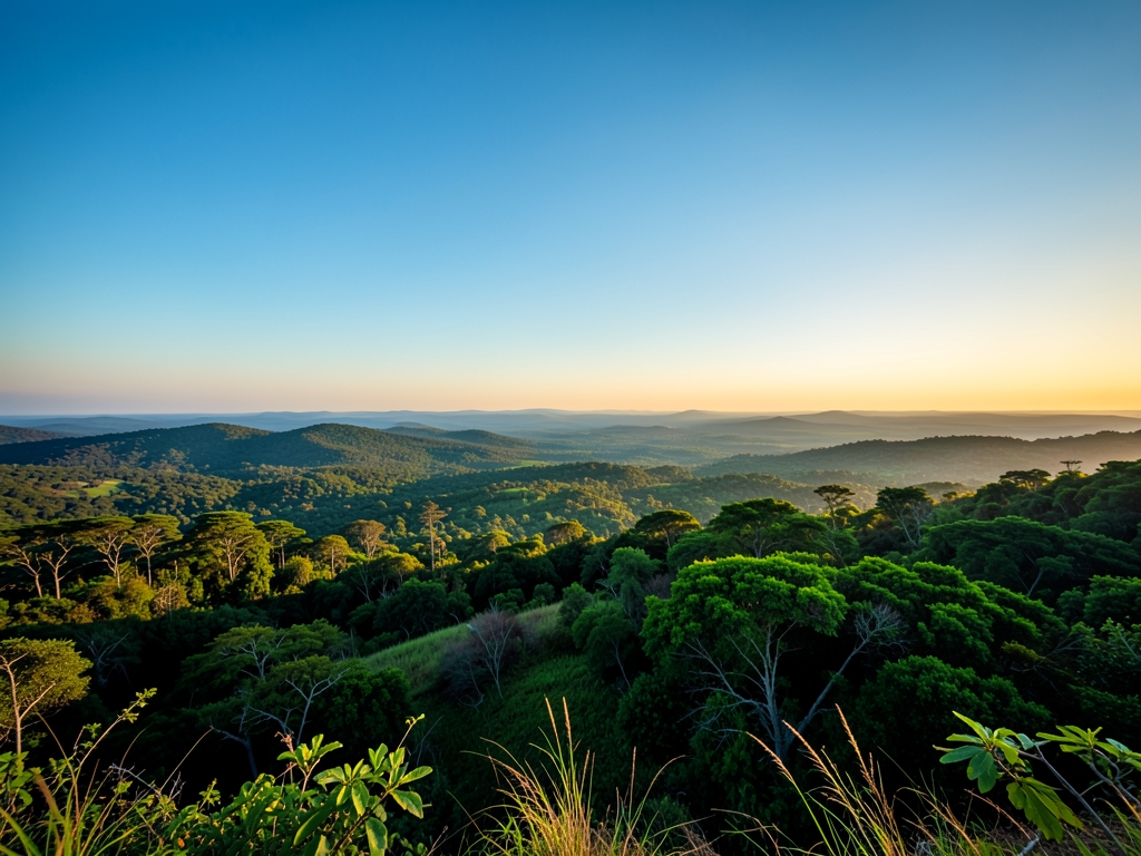 wide scenic landscape with open distant horizon natural