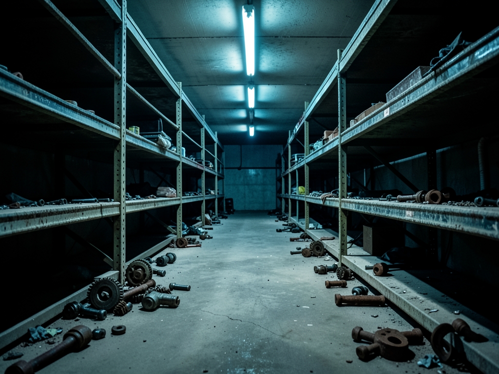 Field service parts inventory staleness
