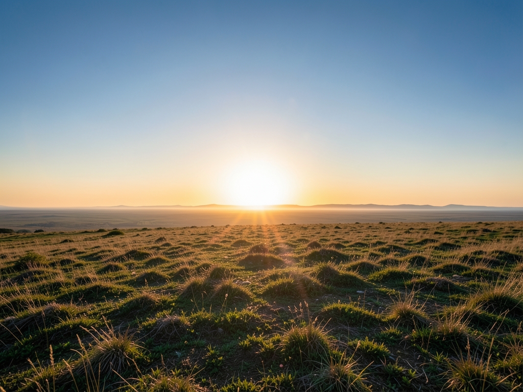 wide scenic landscape with open distant horizon natural