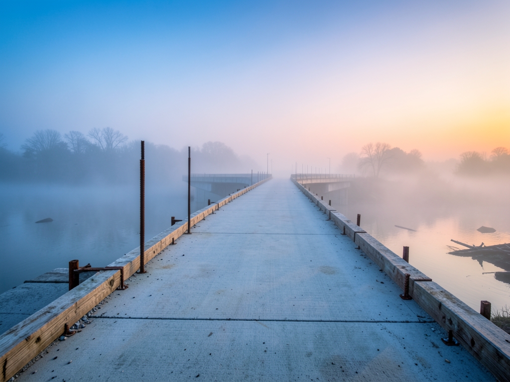 High early strength bridge concrete