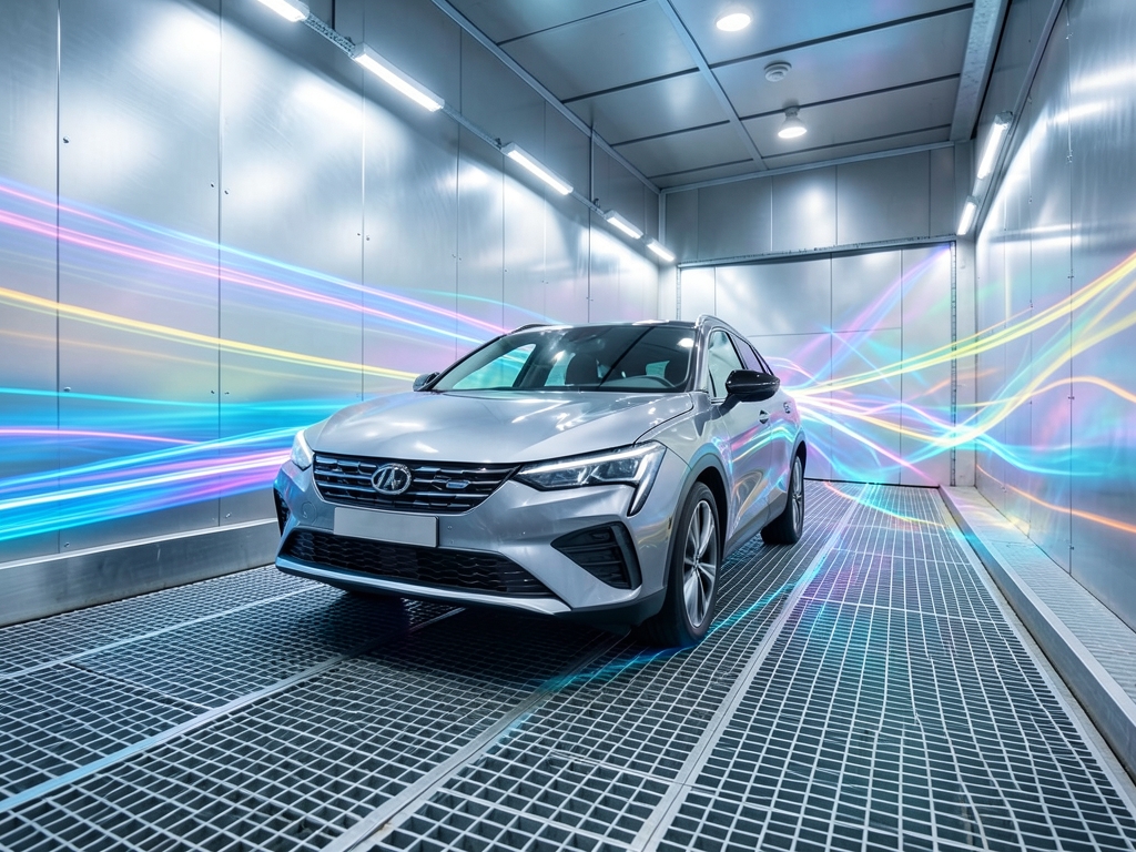 EDR G9004 Series body panel design showcased test vehicle