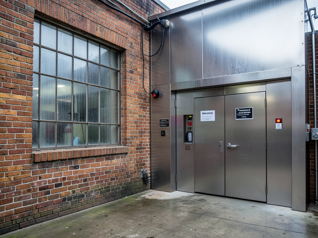 Illinois industrial facility with adjoining private assessment suite