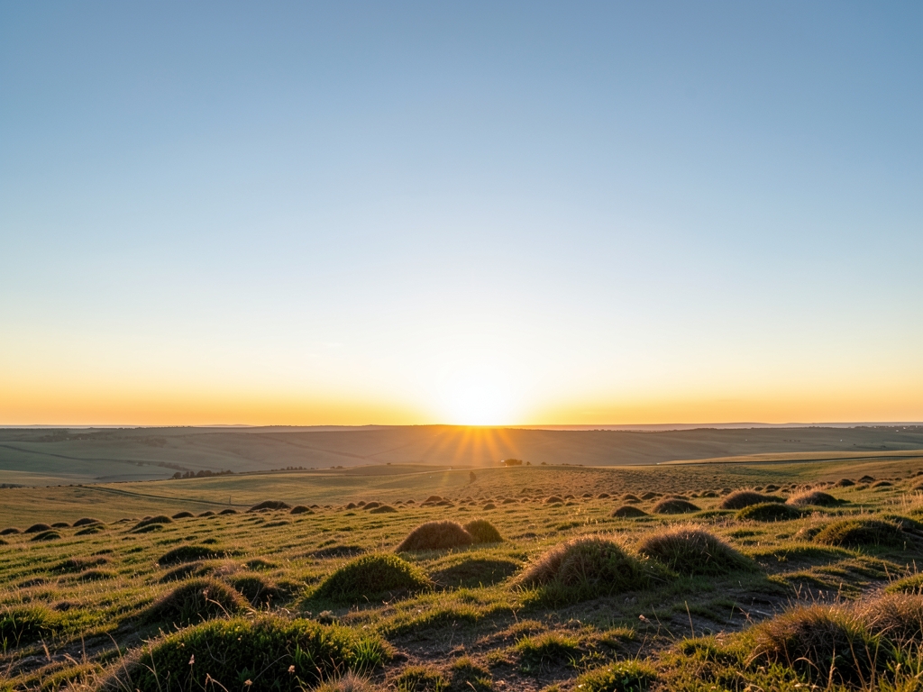 wide scenic landscape with open distant horizon natural