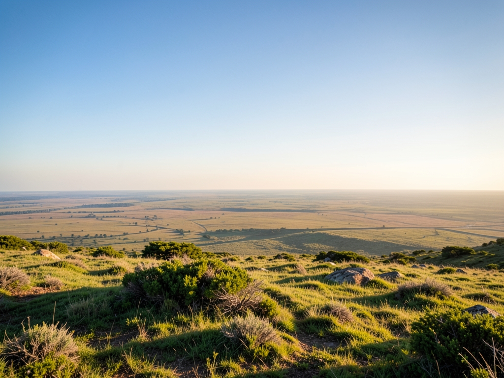 wide scenic landscape with open distant horizon natural