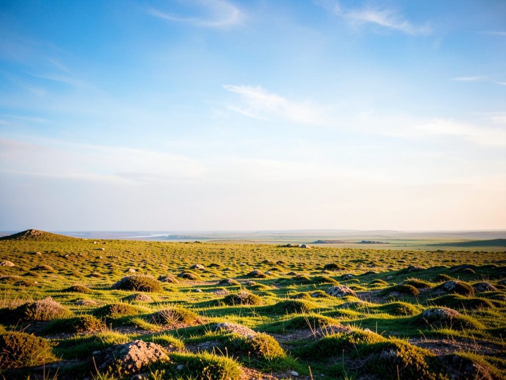 wide scenic landscape with open distant horizon natural