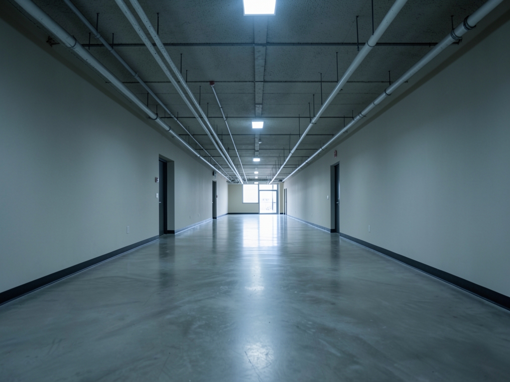 How the Two Code Constraints Bind — Office Tower Core Layout