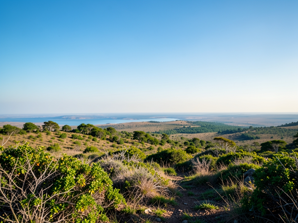 wide scenic landscape with open distant horizon natural