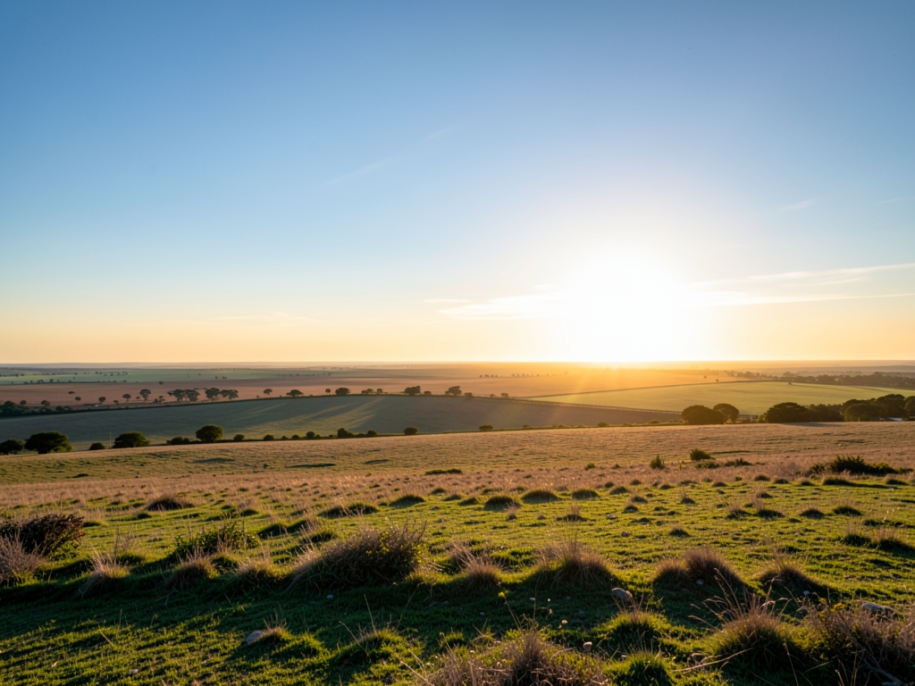 wide scenic landscape with open distant horizon natural