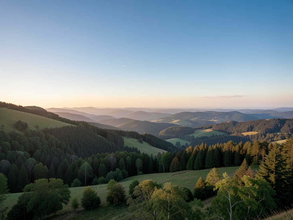 wide scenic landscape with open distant horizon natural