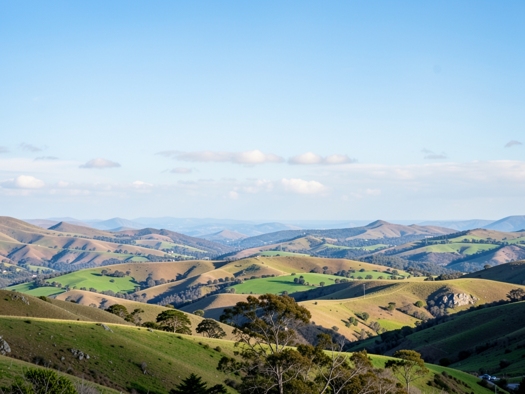wide scenic landscape with open distant horizon natural