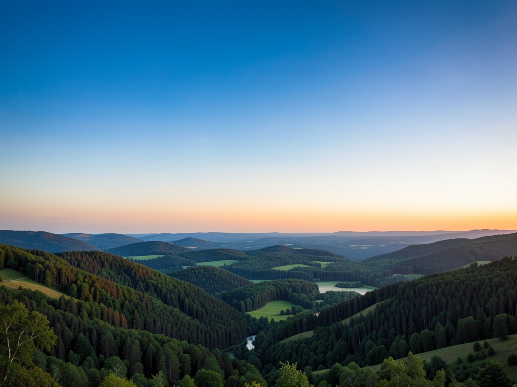 wide scenic landscape with open distant horizon natural