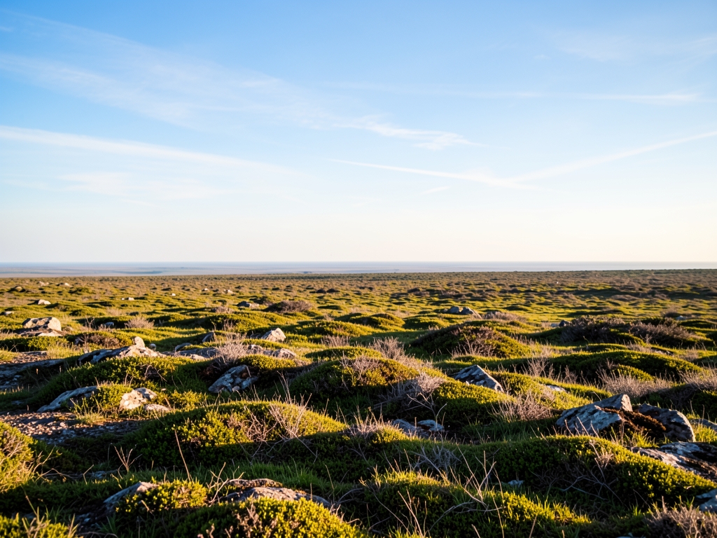 wide scenic landscape with open distant horizon natural