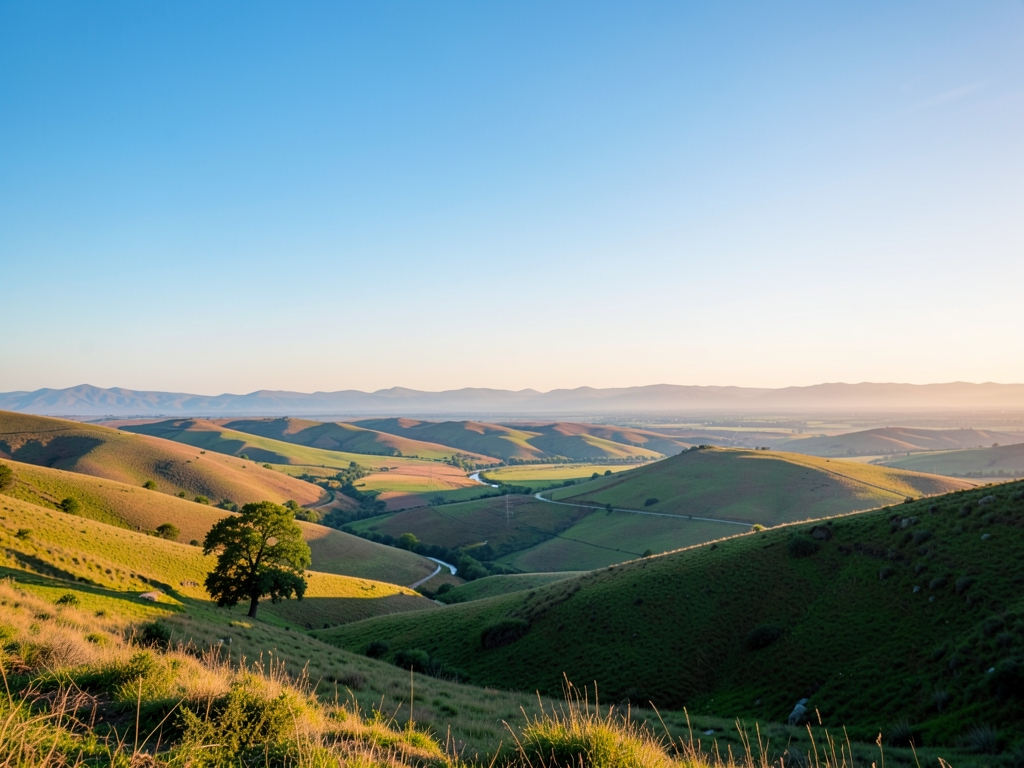 wide scenic landscape with open distant horizon natural