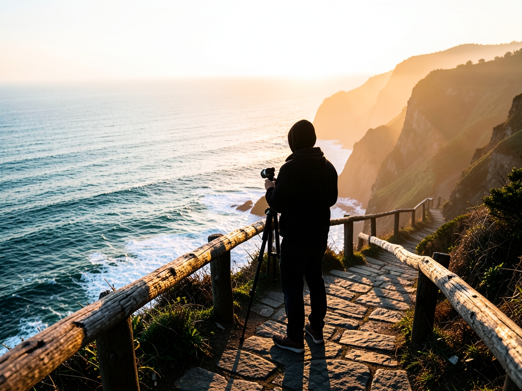 Solo Travel Selfies Front vs Rear