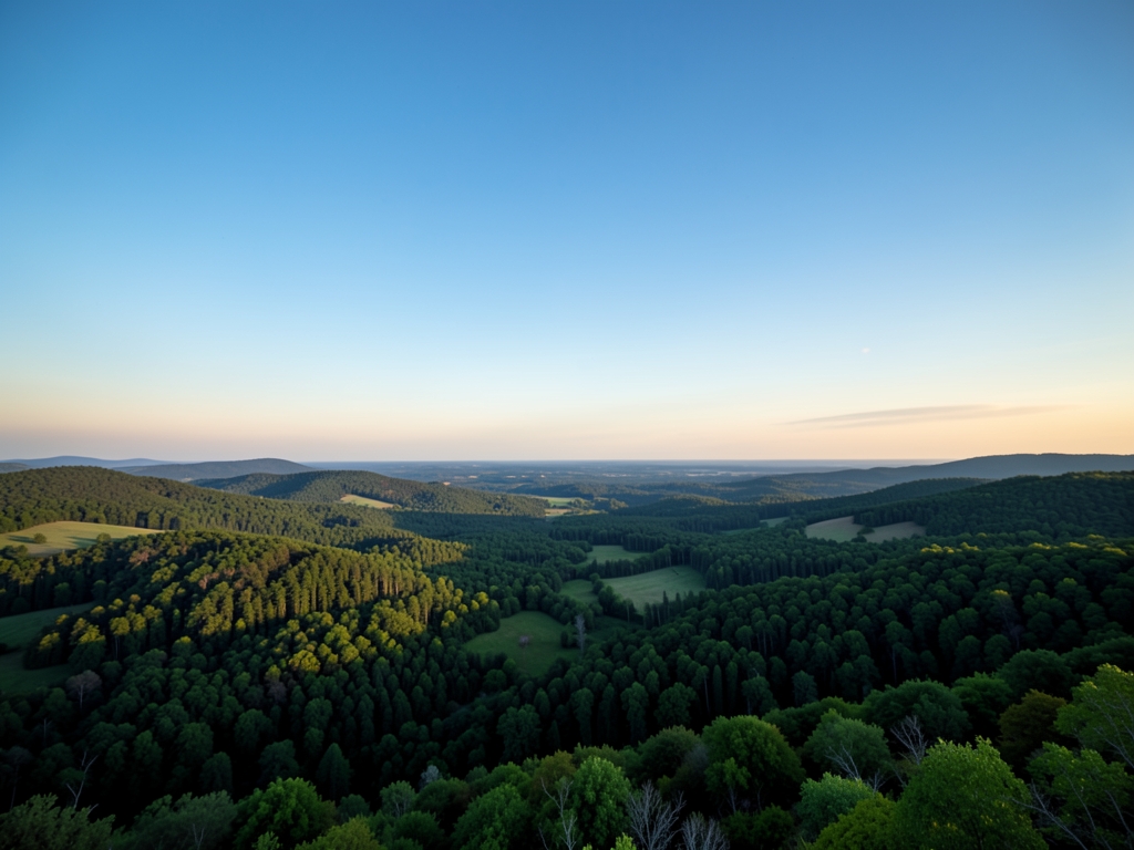 wide scenic landscape with open distant horizon natural