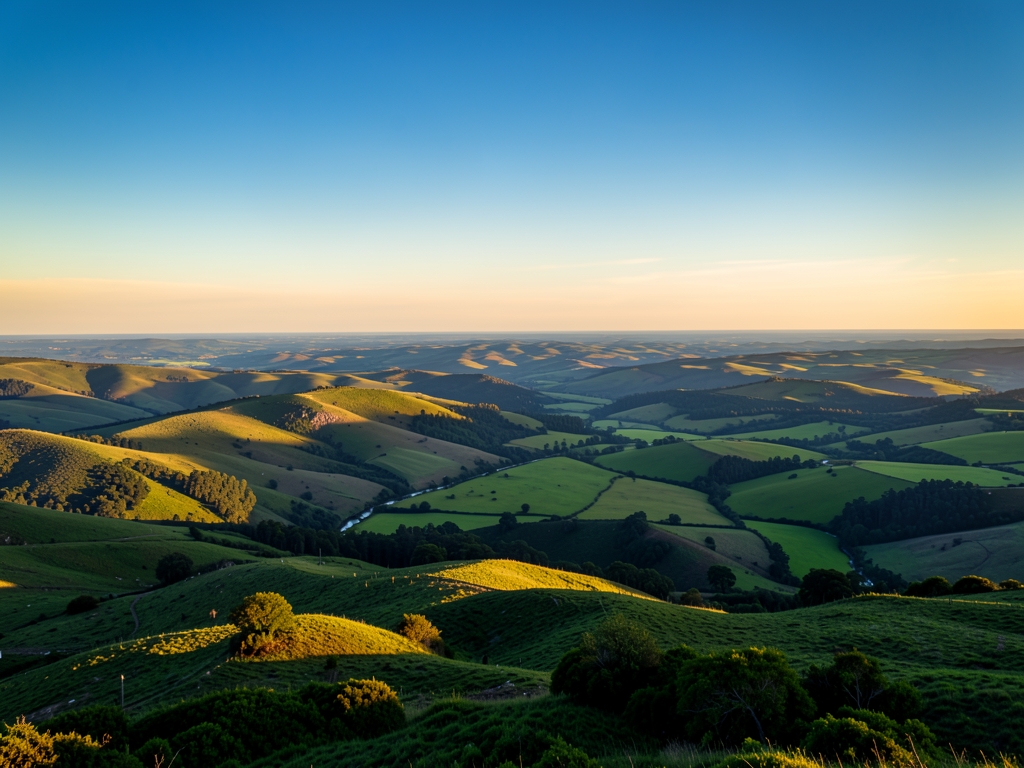 wide scenic landscape with open distant horizon natural