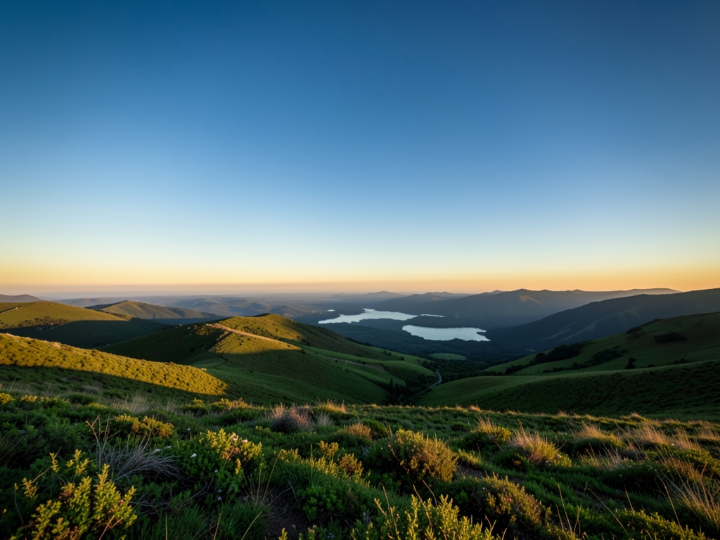 wide scenic landscape with open distant horizon natural