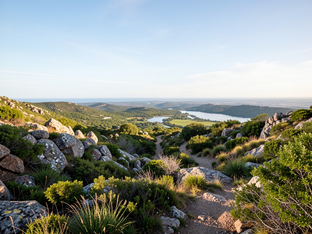 wide scenic landscape with open distant horizon natural