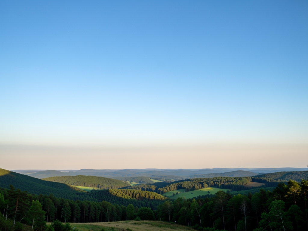 wide scenic landscape with open distant horizon natural