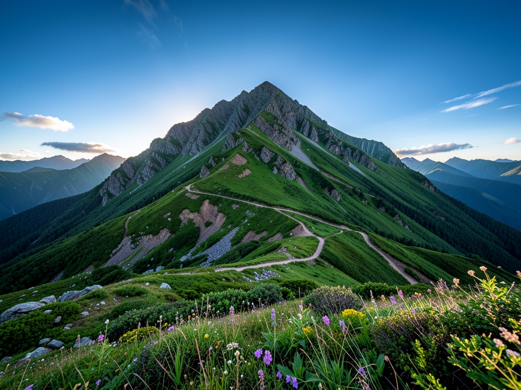 vast restored mountain