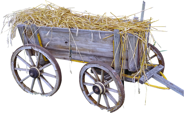 isolated hay wagon farmer wagon follower transport original by jan mallander hay wagon wagon wagon wagon wagon wagon