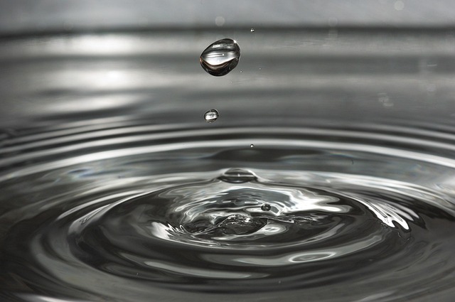 water nature water drop ripples wave small wave droplet drip drop of water liquid